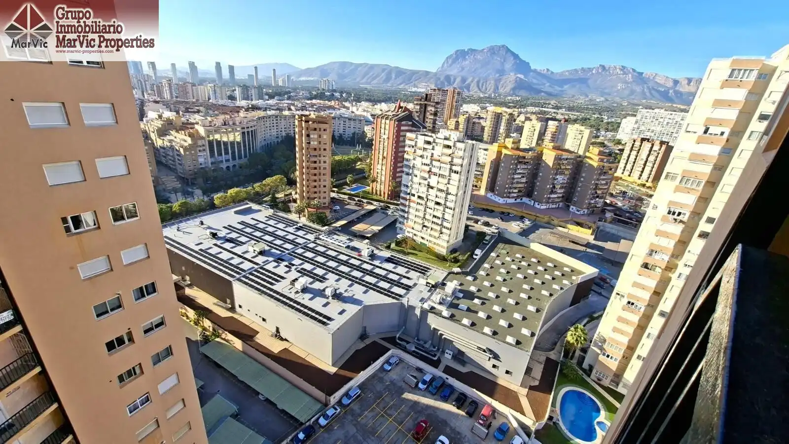 Exterior view of Flat for sale in Benidorm  with Furnished and Community pool