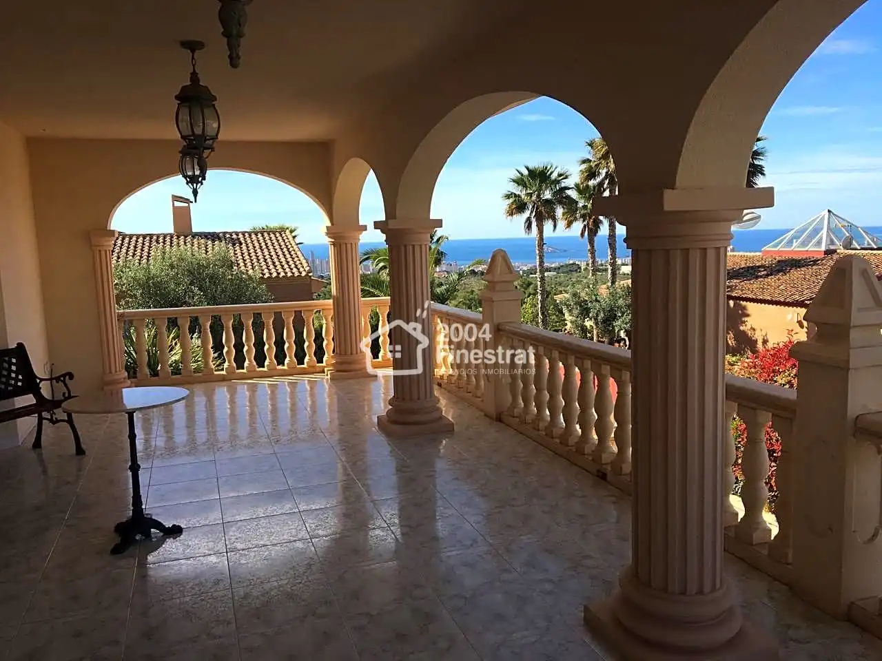 Exterior view of Houses for sale in La Nucia  with Private garden and Swimming Pool