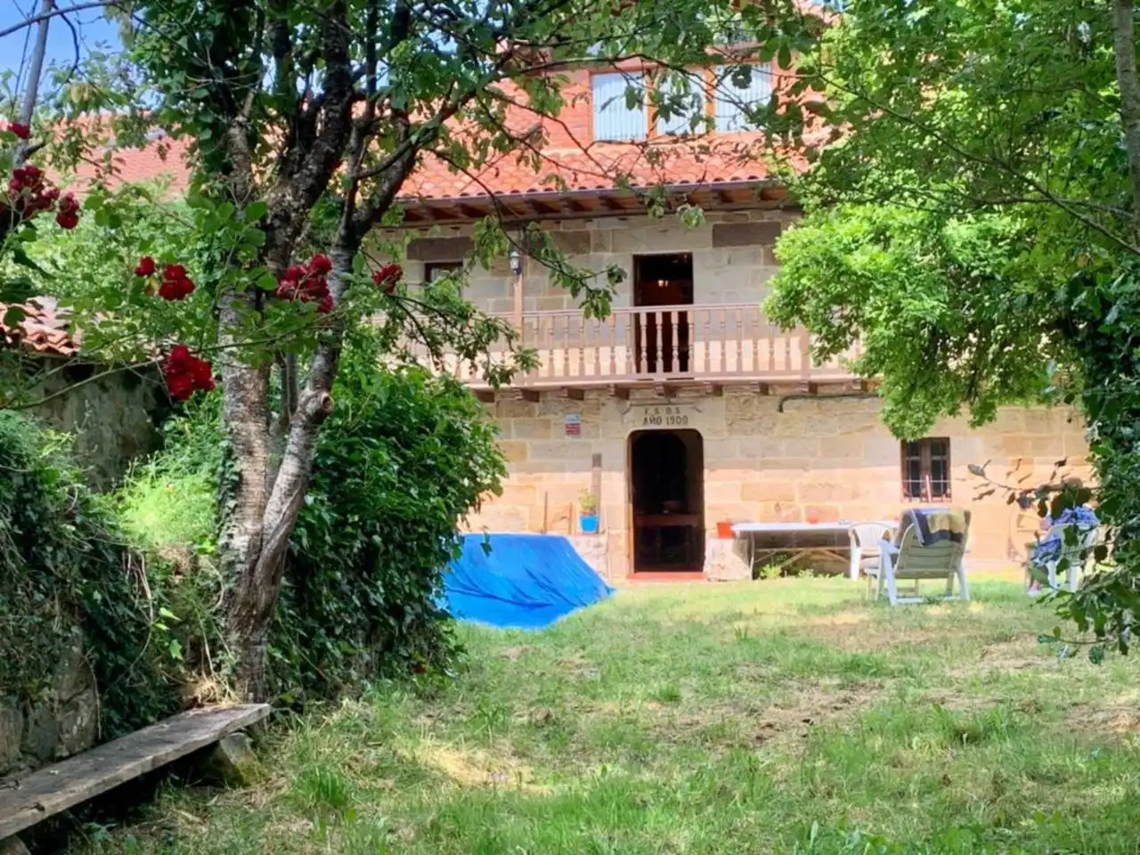 Jardín de Casa o chalet en venta en Arija con Calefacción, Jardín privado y Terraza