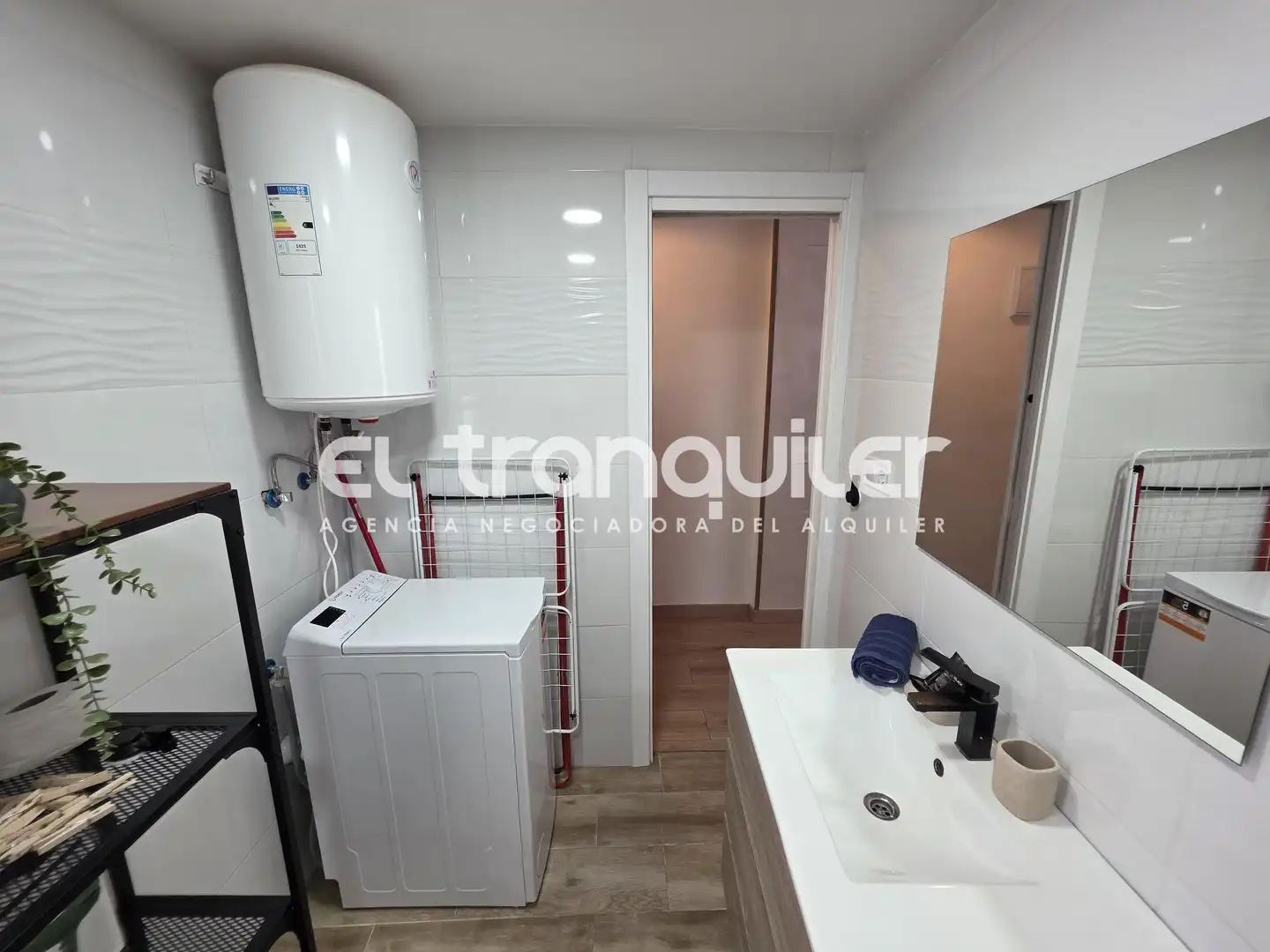 Küche von Wohnung zur Miete in Madrid mit Klimaanlage, Möbliert und Waschmaschine
