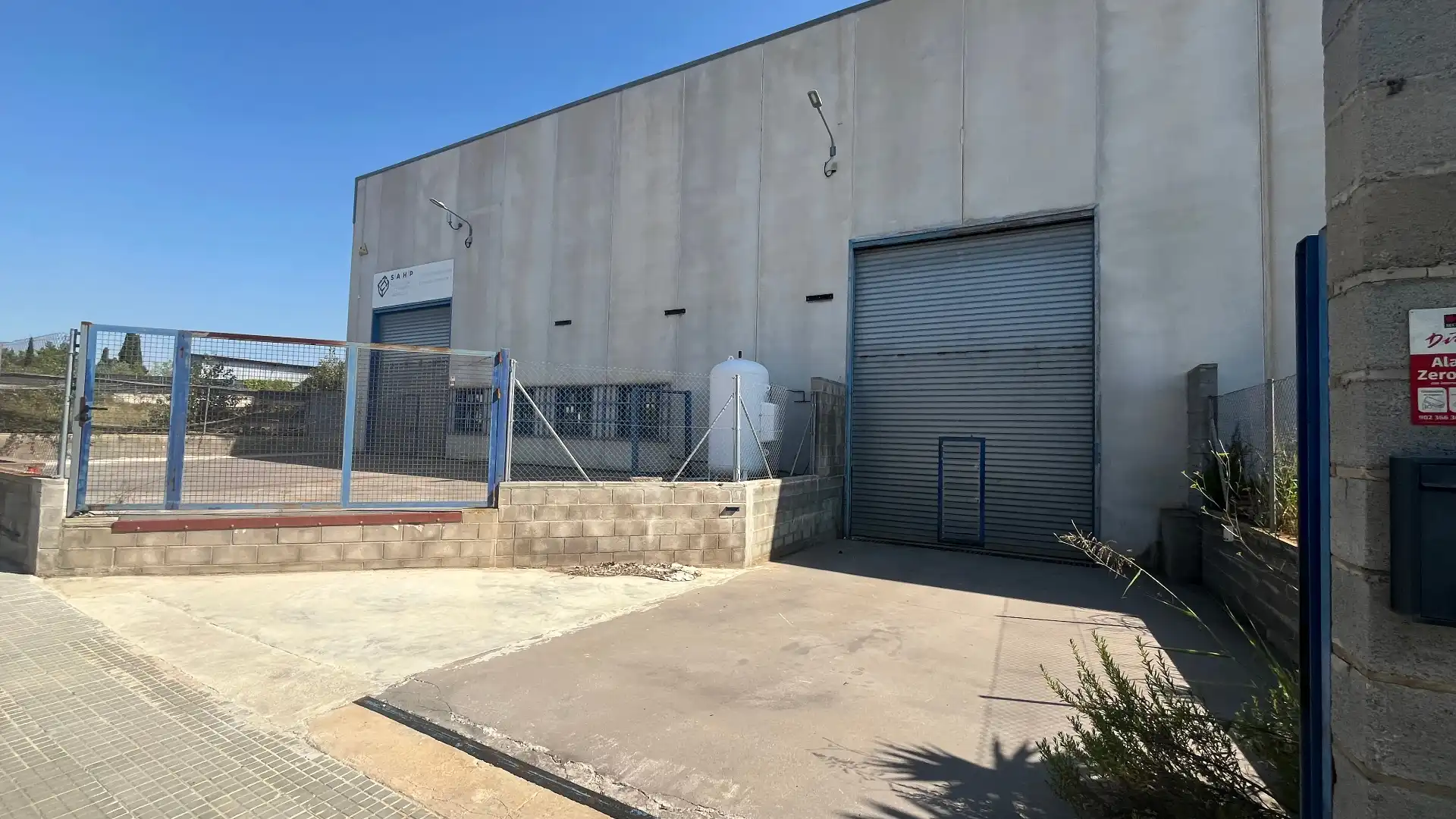 Exterior view of Industrial buildings for rent in Els Hostalets de Pierola  with Alarm