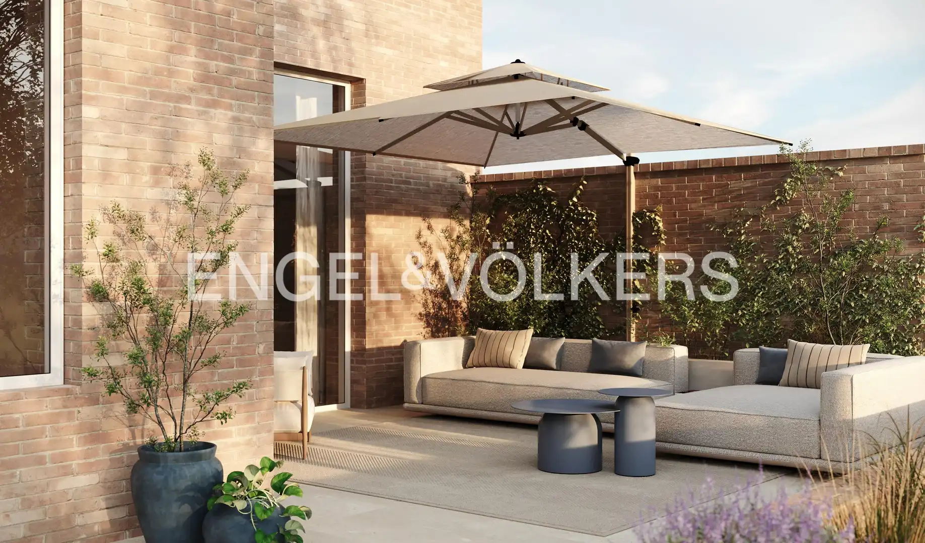 Terrasse von Dachboden zum Verkauf in Madrid mit Klimaanlage, Heizung und Parkett