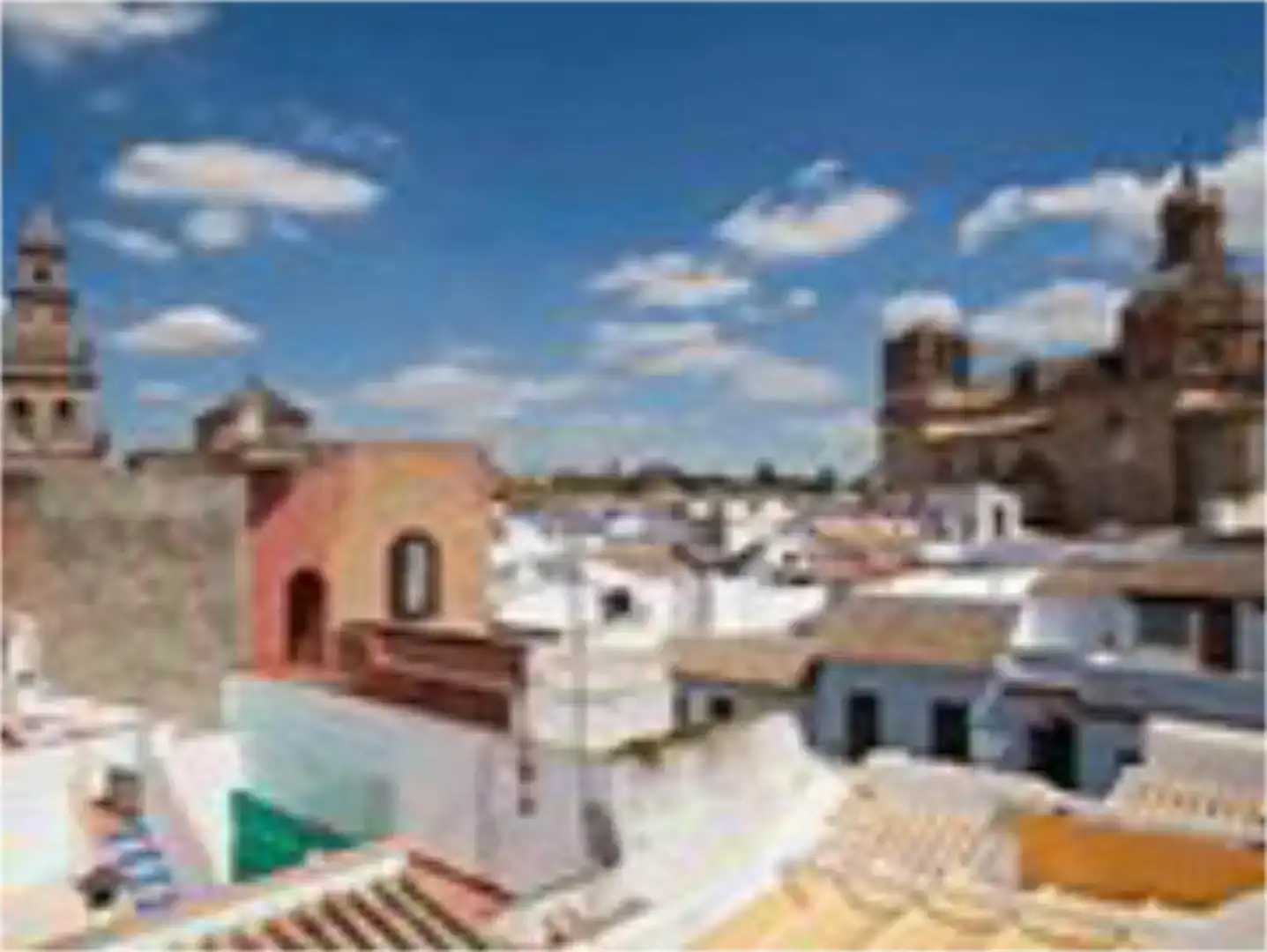 Vista exterior de Piso en venta en Carmona con Balcón