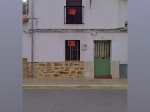 Vista exterior de Casa o xalet en venda en San Nicolás del Puerto amb Terrassa