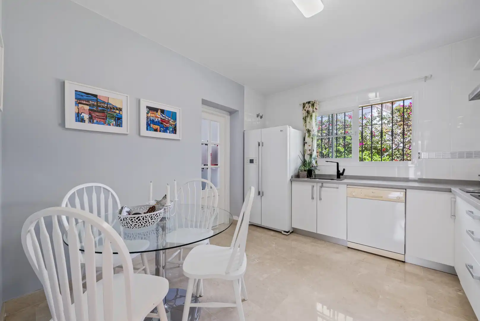 Küche von Haus oder Chalet zum Verkauf in Mijas mit Klimaanlage, Privatgarten und Terrasse