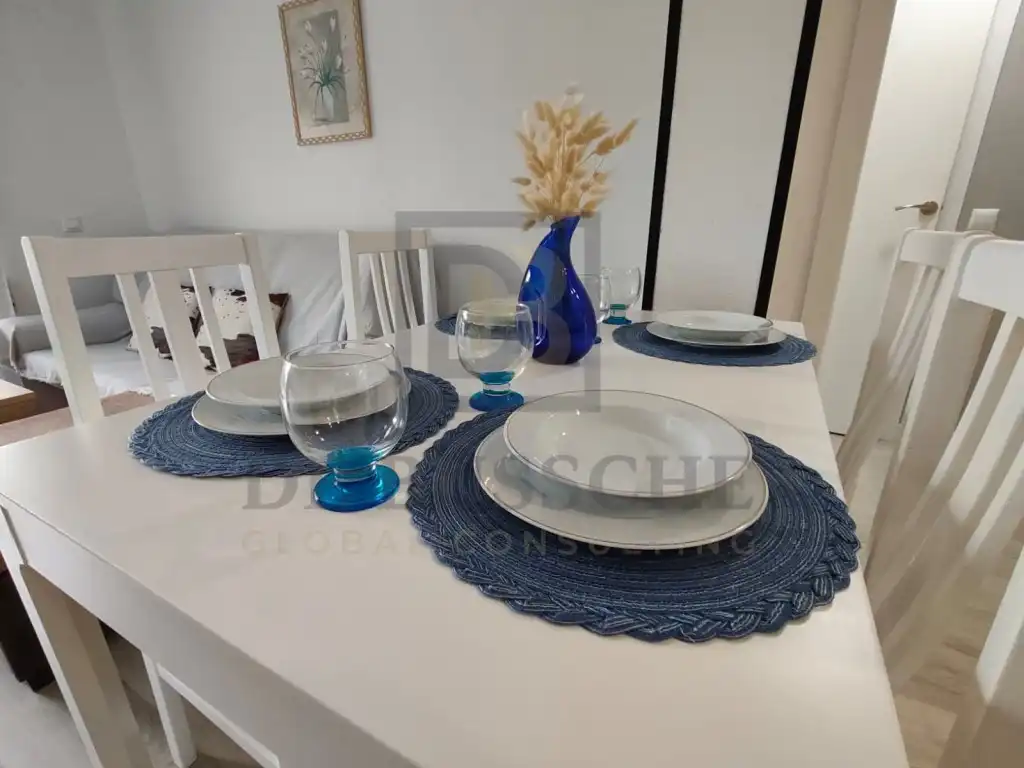 Comedor de Apartamento en venta en Pilar de la Horadada con Aire acondicionado, Piscina y Amueblado
