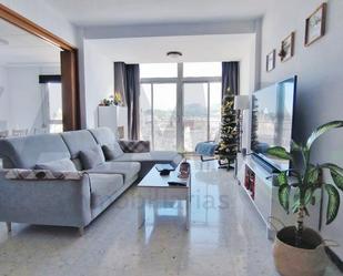 Living room of Apartment to rent in Alzira  with Air Conditioner