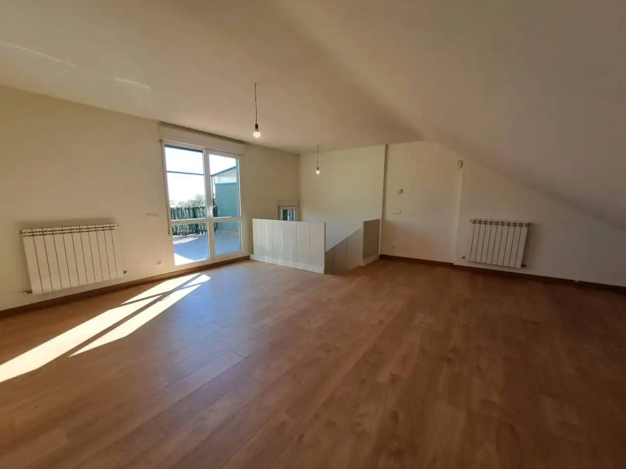 Living room of Houses for sale in Valdorros  with Heating, Private garden and Parquet flooring