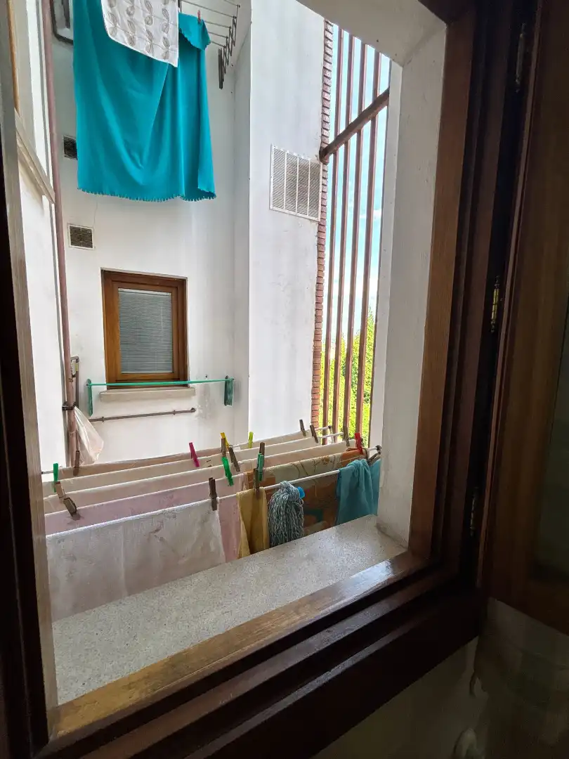Terraza de Piso de alquiler en Oviedo  con Calefacción, Parquet y Amueblado