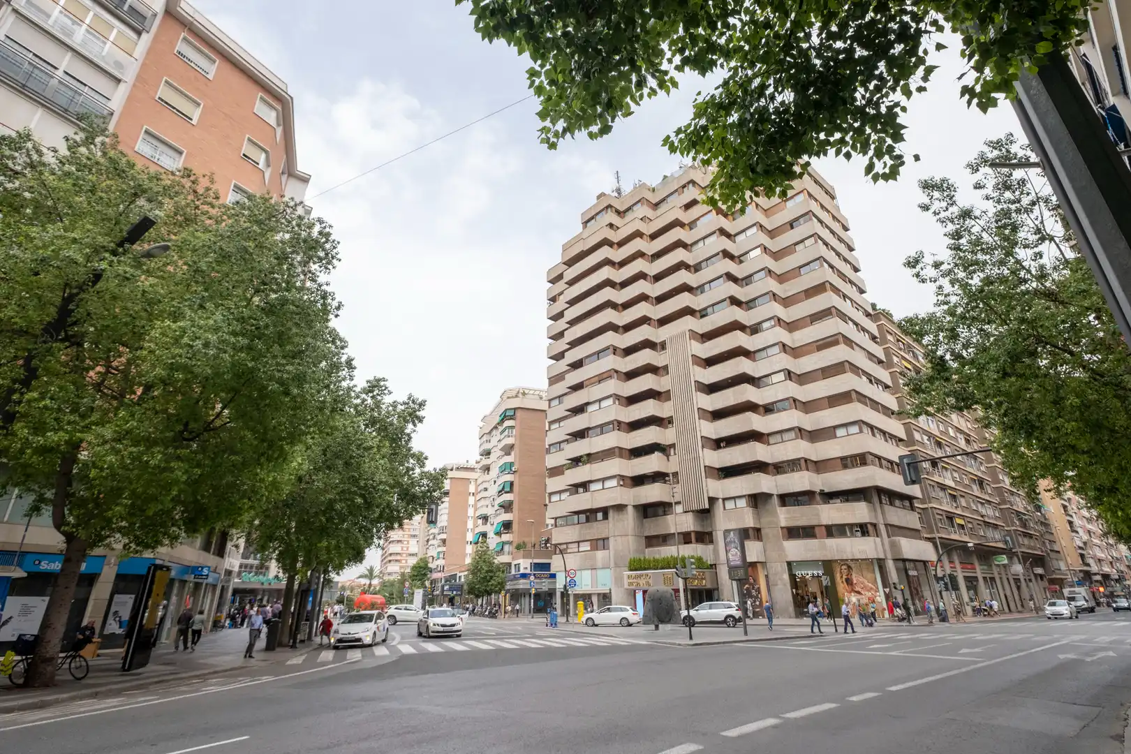 Vista exterior de Oficina de alquiler en Murcia con Aire acondicionado