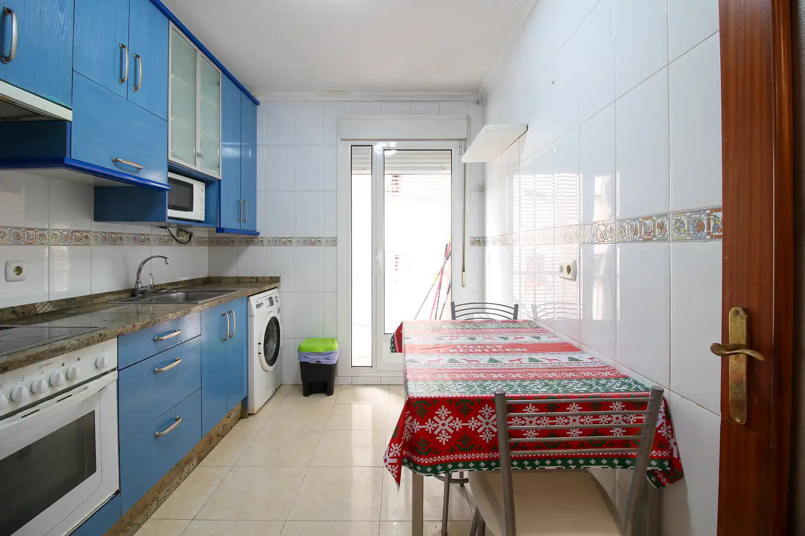 Kitchen of Flat for sale in Santa María de Cayón  with Heating, Parquet flooring and Furnished