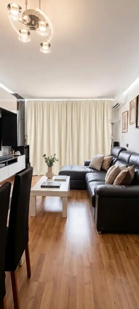 Sala de estar de Piso en venta en Zaragoza con Aire acondicionado, Calefacción y Jardín privado