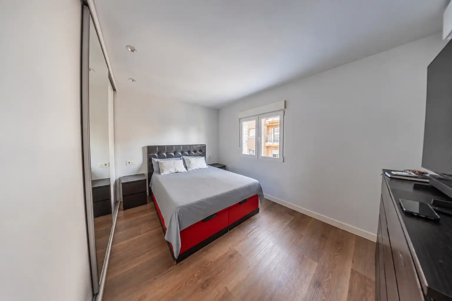 Schlafzimmer von Wohnung zum Verkauf in Murcia mit Klimaanlage, Möbliert und Balkon