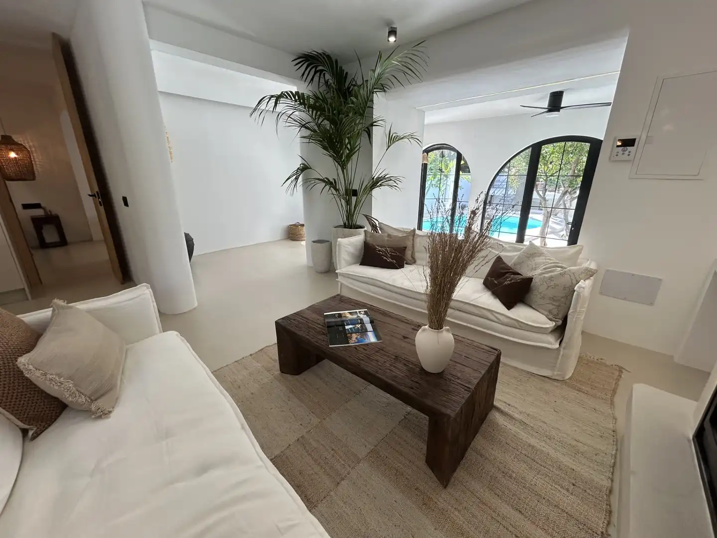 Wohnzimmer von Haus oder Chalet zum Verkauf in Torremolinos mit Klimaanlage, Heizung und Privatgarten