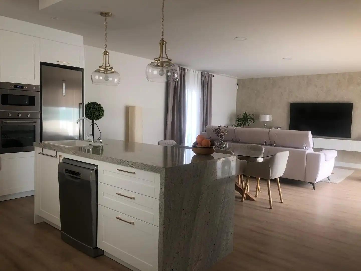 Küche von Haus oder Chalet zum Verkauf in Aspe mit Klimaanlage, Privatgarten und Terrasse