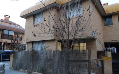 Exterior view of Single-family semi-detached for sale in  Murcia Capital  with Private garden, Storage room and Balcony