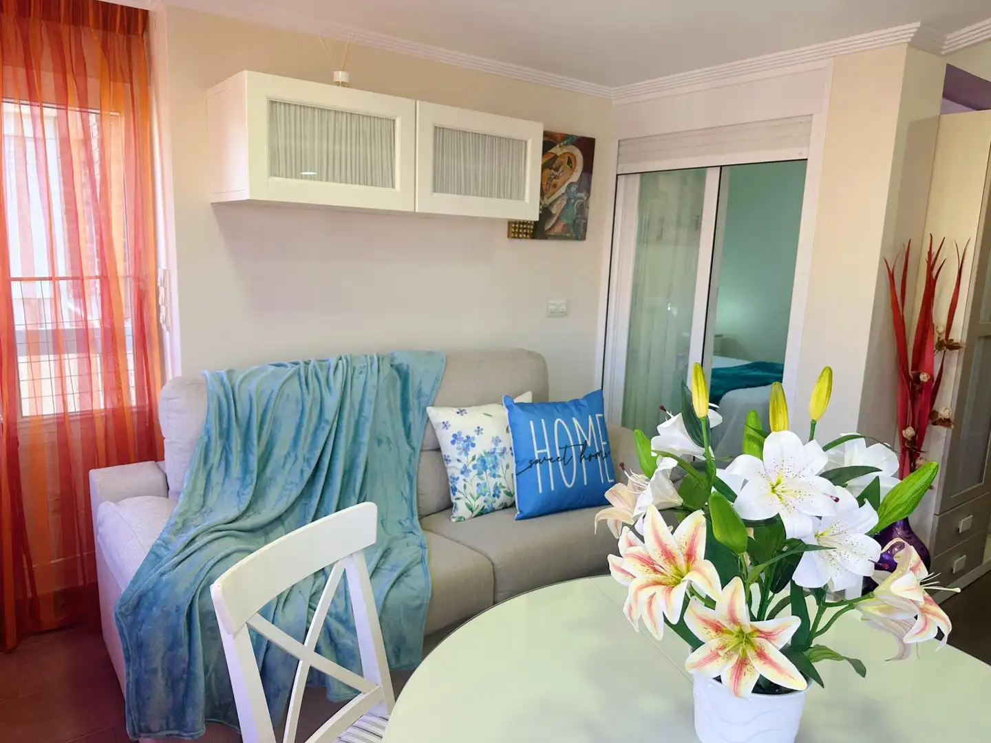 Living room of Apartments for rent in Benidorm  with Air Conditioner, Heating and Private garden