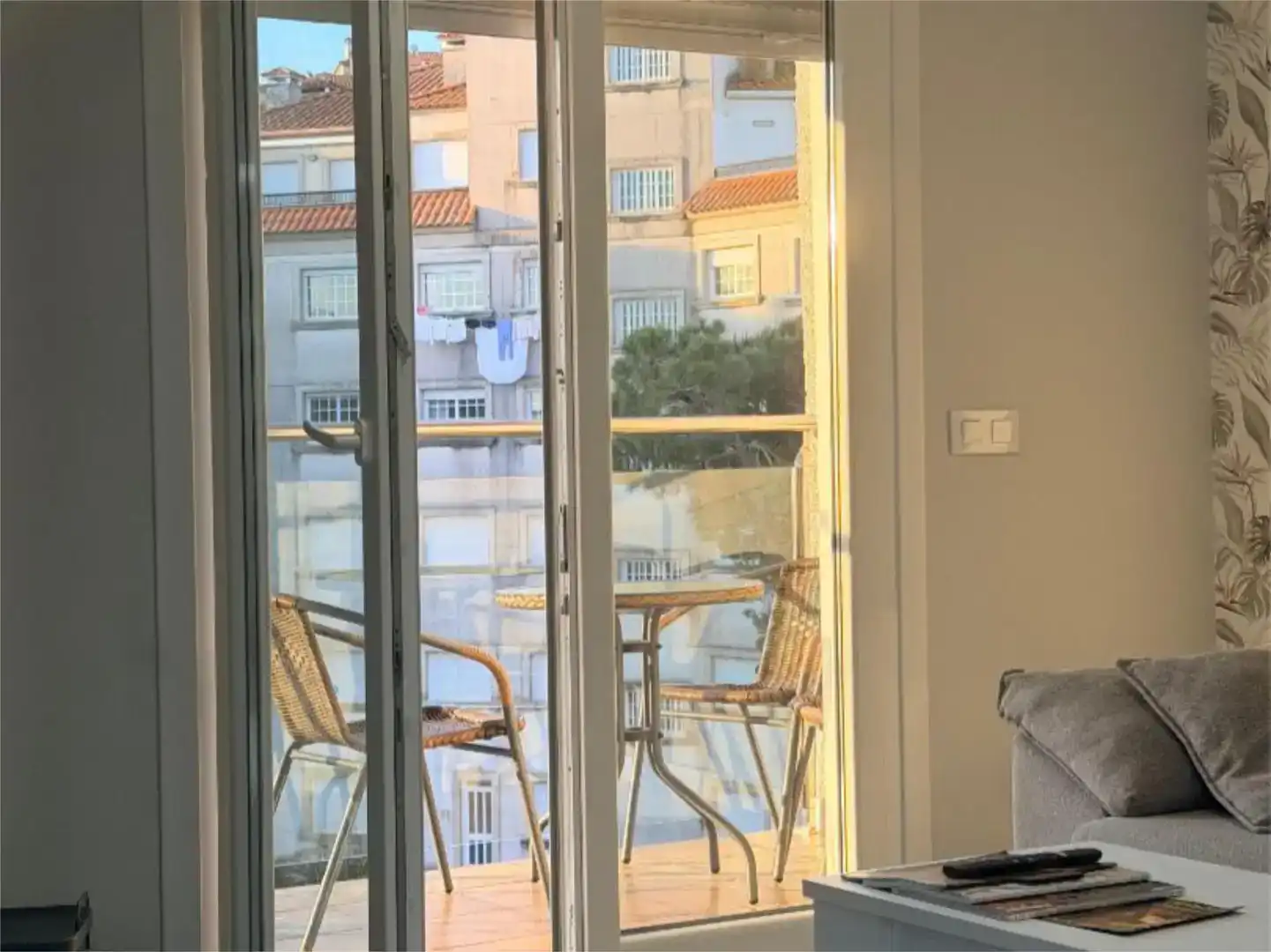 Terrasse von Maisonette zur Miete in Sanxenxo mit Möbliert und Balkon