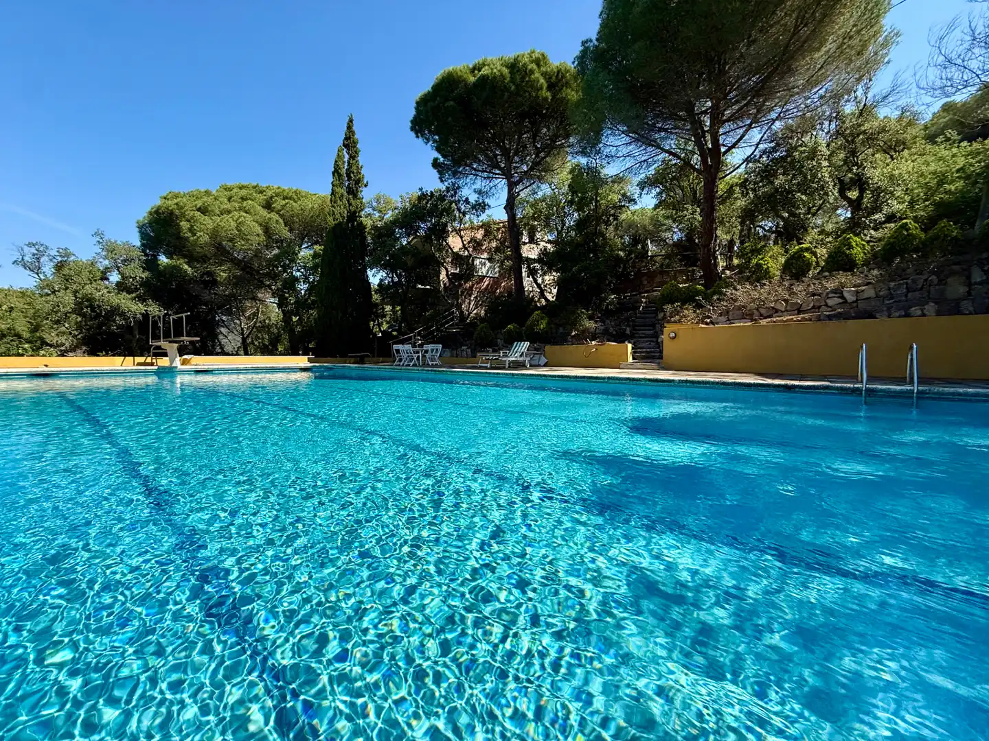 Piscina de Finca rústica en venta en Sant Feliu de Guíxols con Aire acondicionado, Calefacción y Jardín privado
