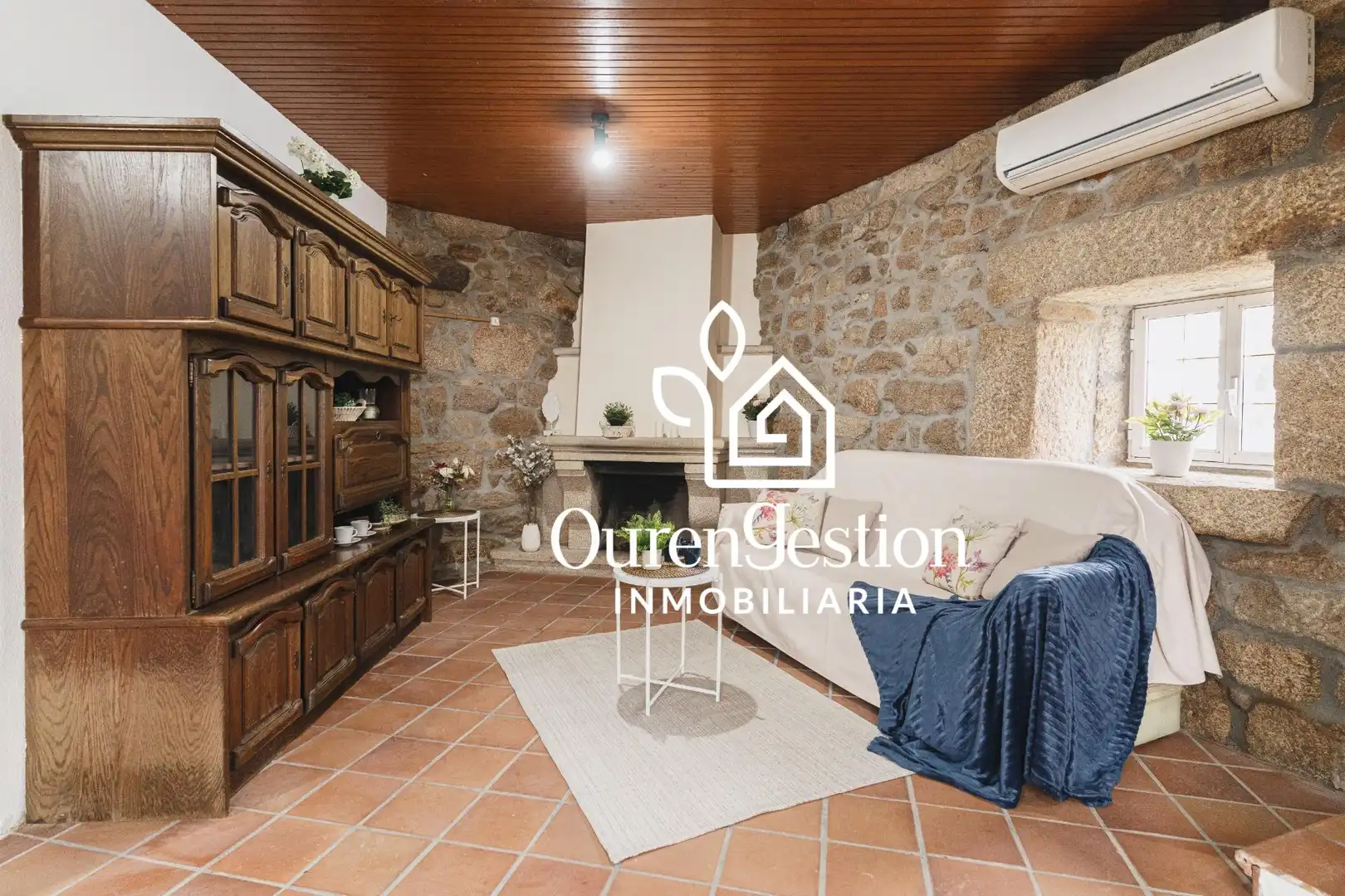 Living room of Country homes for sale in O Pereiro de Aguiar   with Furnished and Balcony