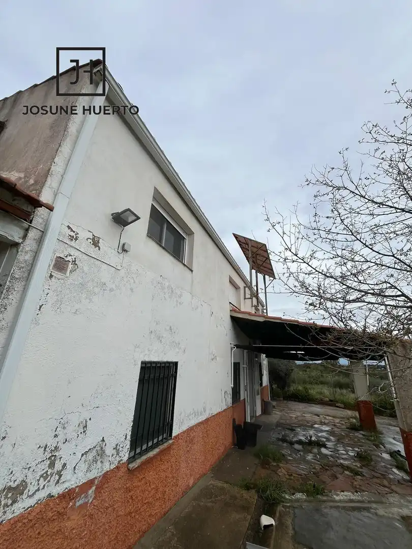 Vista exterior de Finca rústica en venta en Quintana de la Serena con Calefacción y Jardín privado