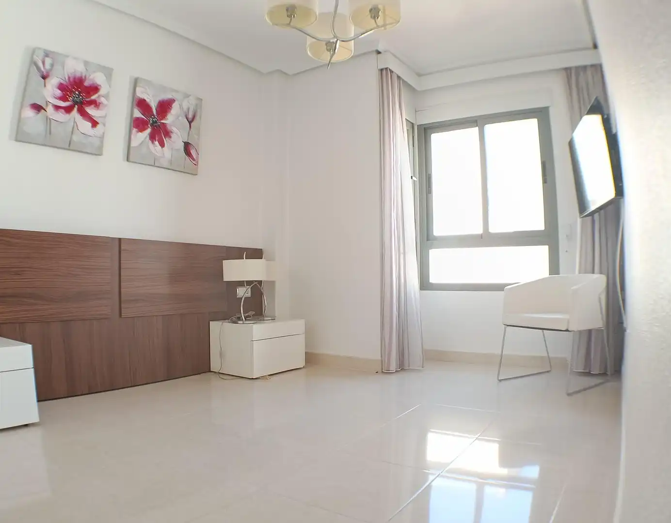 Bedroom of Flat for sale in Lorca  with Air Conditioner, Heating and Storage room