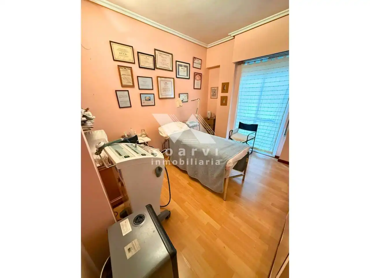 Schlafzimmer von Wohnung zur Miete in Ourense Capital  mit Heizung, Terrasse und Möbliert
