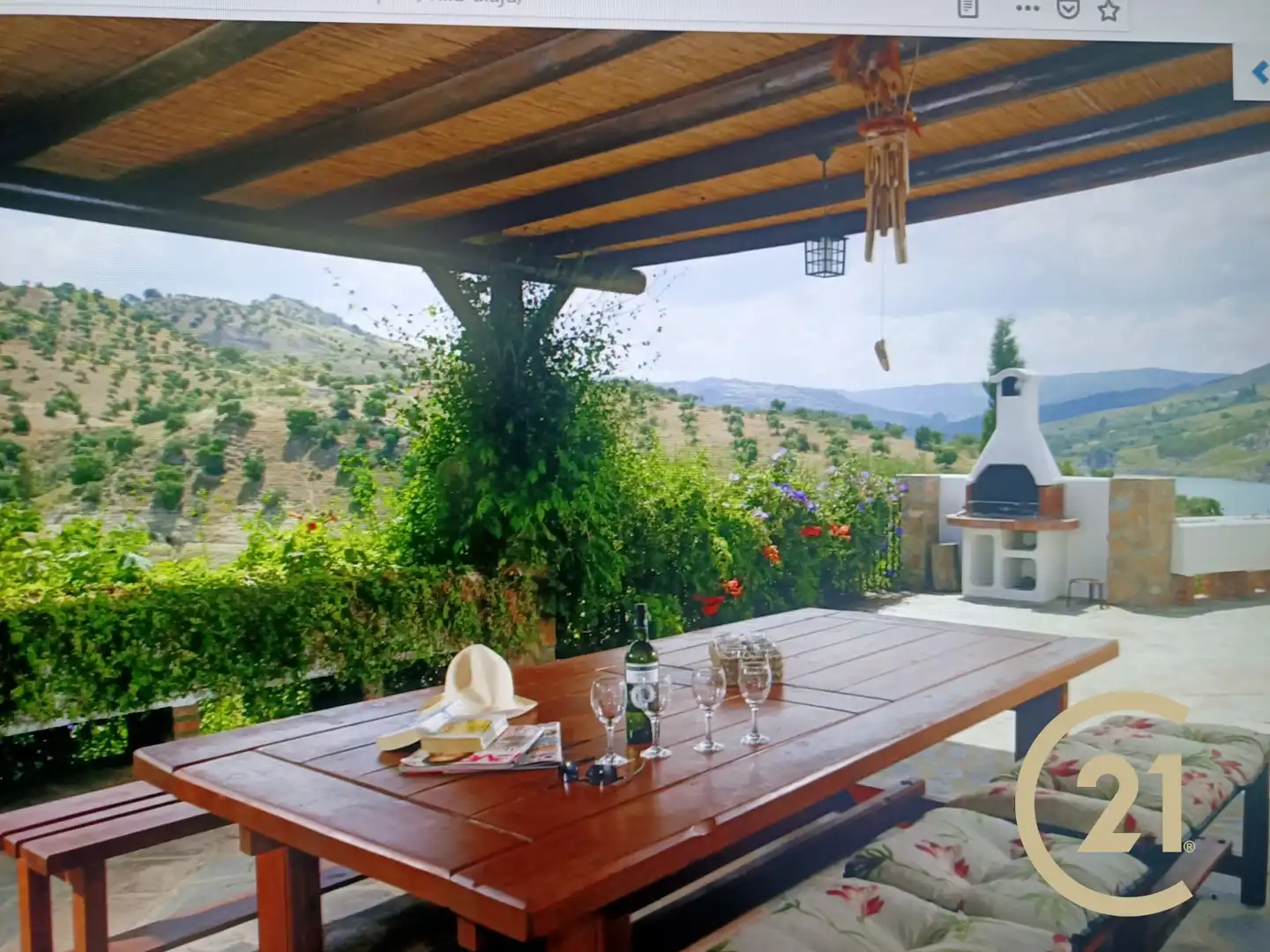 Jardín de Casa o chalet en venta en El Gastor con Aire acondicionado, Jardín privado y Terraza