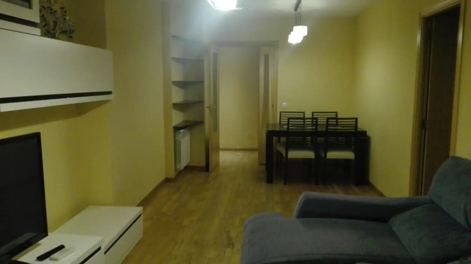 Sala de estar de Piso de alquiler en Madrid con Aire acondicionado, Calefacción y Parquet