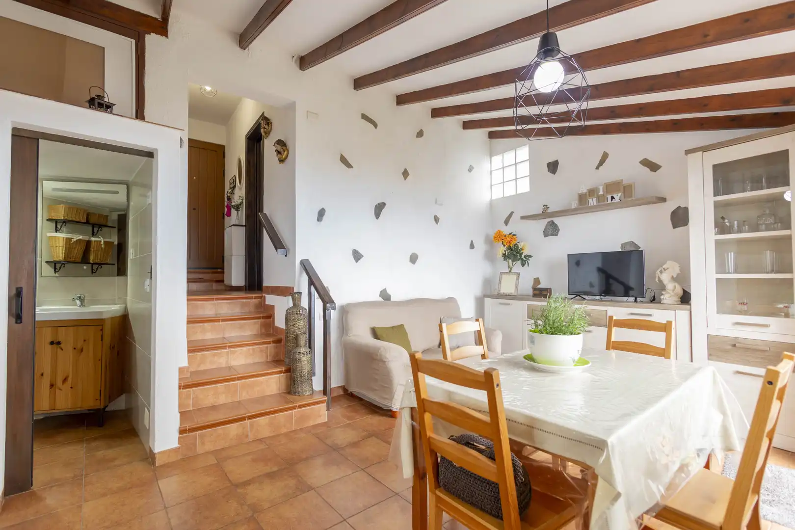 Comedor de Finca rústica en venta en La Orotava con Jardín privado, Terraza y Trastero