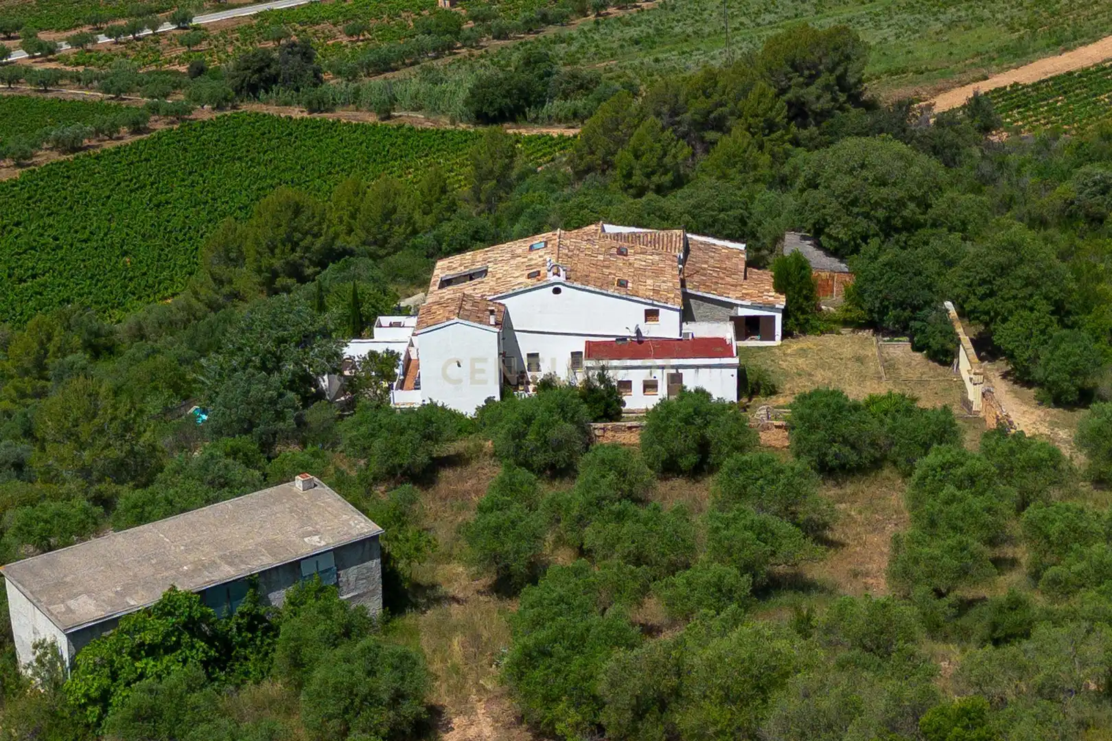 Exterior view of Country homes for sale in Piera  with Air Conditioner, Private garden and Storage room