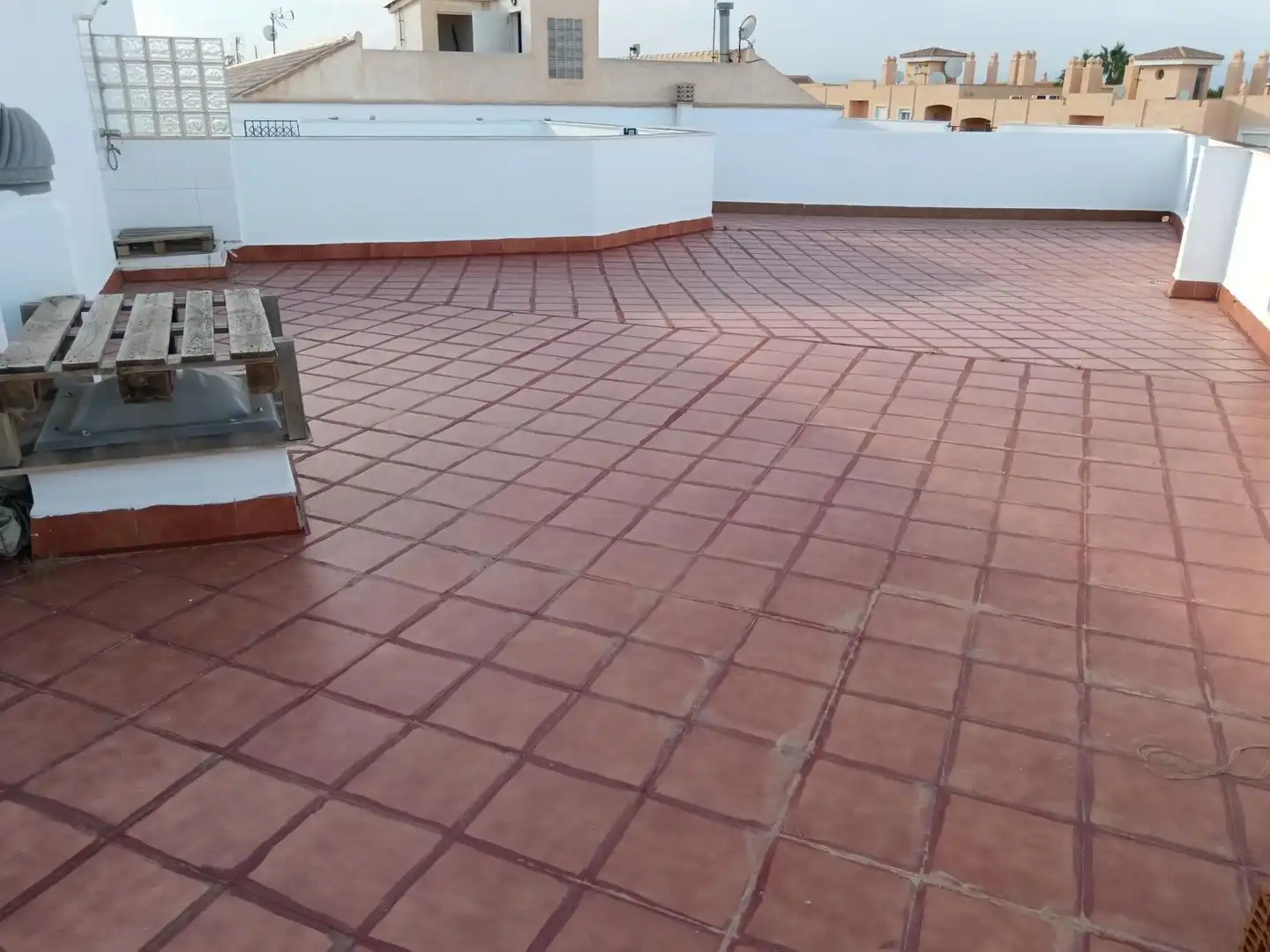 Terrasse von Dachboden zum Verkauf in Vera mit Klimaanlage, Heizung und Terrasse