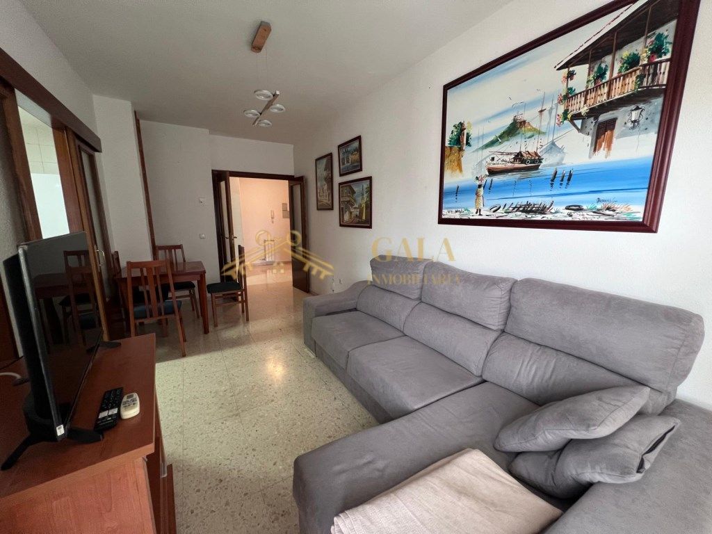 Living room of Flat to rent in Cáceres Capital  with Air Conditioner, Terrace and Furnished