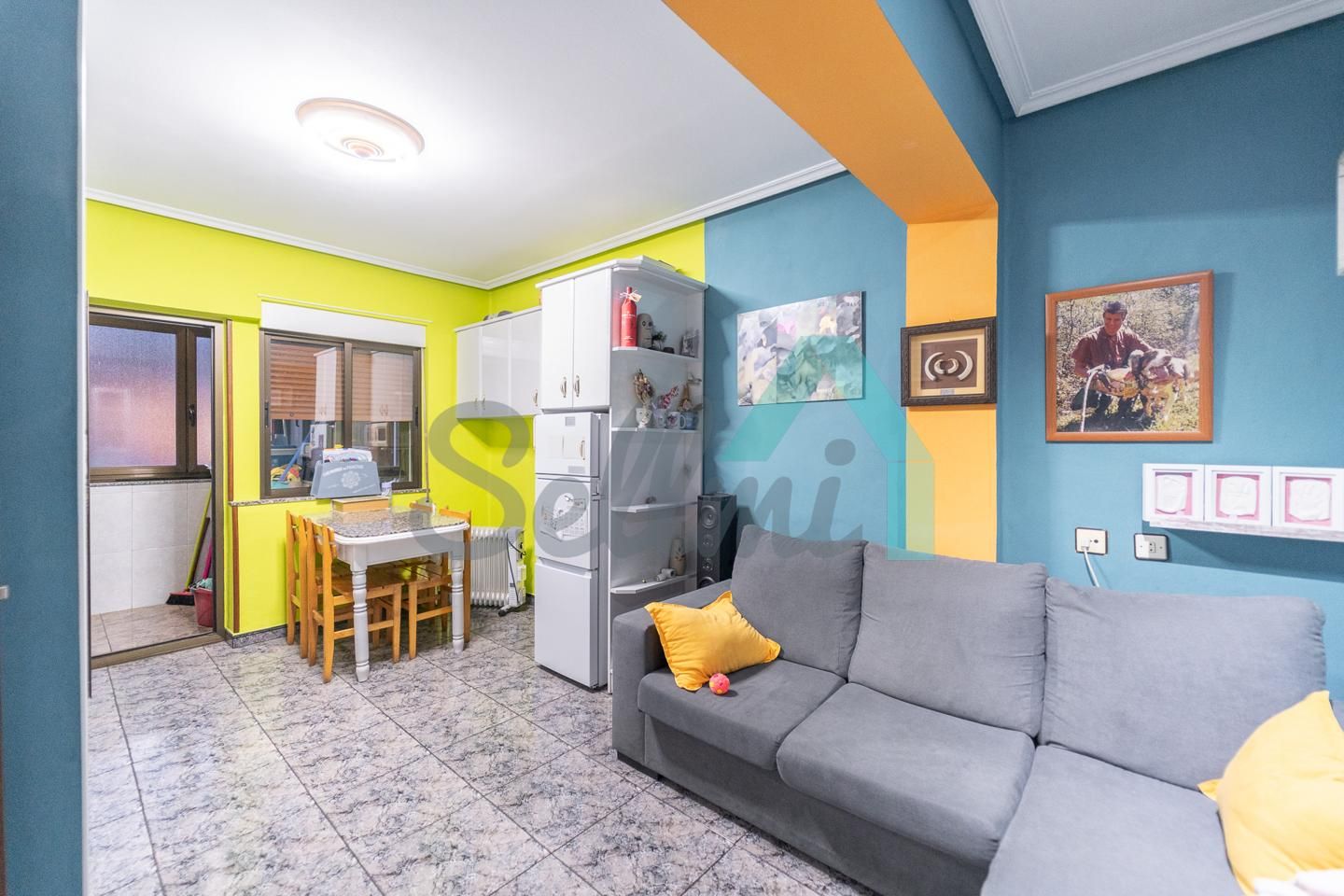 Kitchen of Flat for sale in Laviana  with Terrace and Furnished