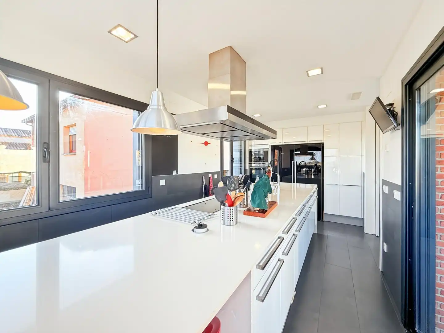 Kitchen of Houses for sale in Piera  with Air Conditioner, Heating and Terrace