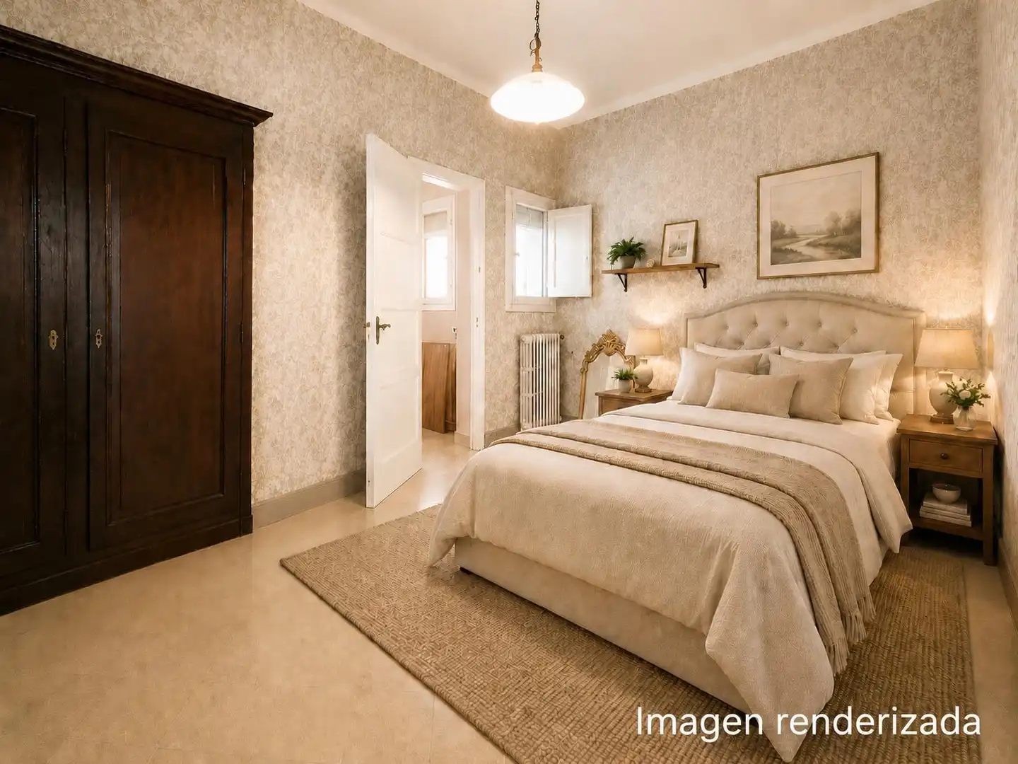 Schlafzimmer von Haus oder Chalet zum Verkauf in Mataró mit Terrasse