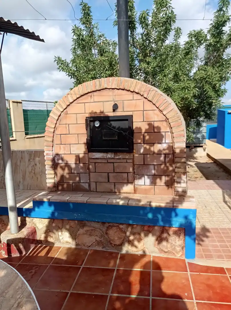 Jardín de Finca rústica en venta en Fuente Álamo de Murcia con Calefacción, Jardín privado y Piscina