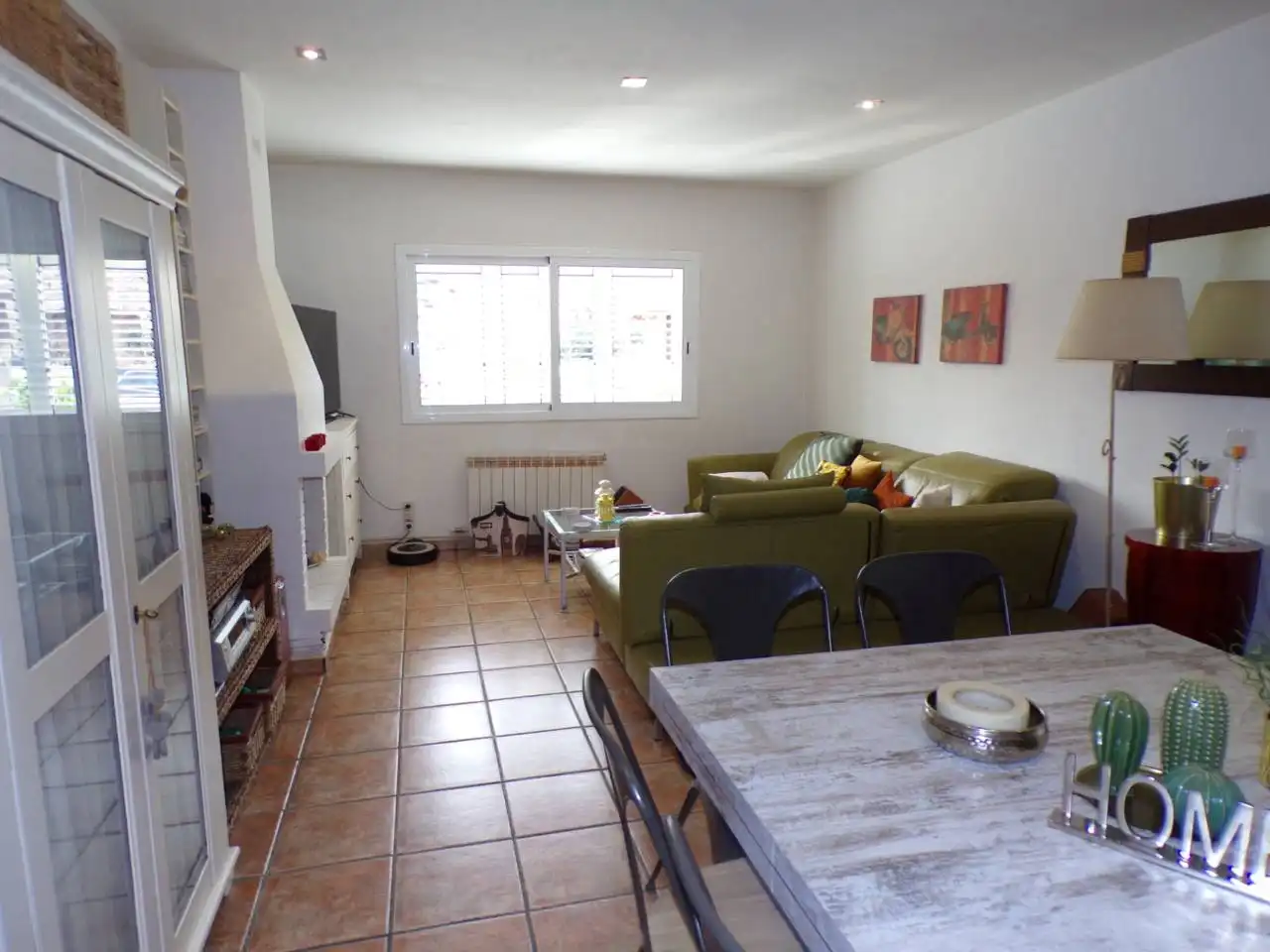 Living room of Houses for sale in Caldes de Malavella  with Heating, Private garden and Swimming Pool