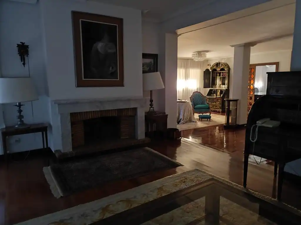 Living room of Houses for rent in Zaragoza  with Air Conditioner, Heating and Private garden