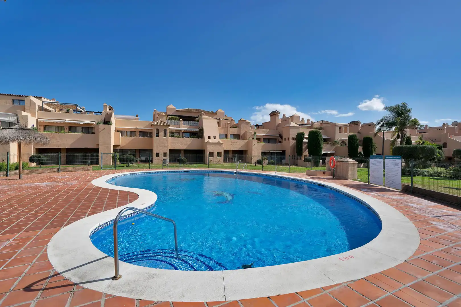 Swimming pool of Apartments for sale in Estepona  with Heating, Private garden and Terrace