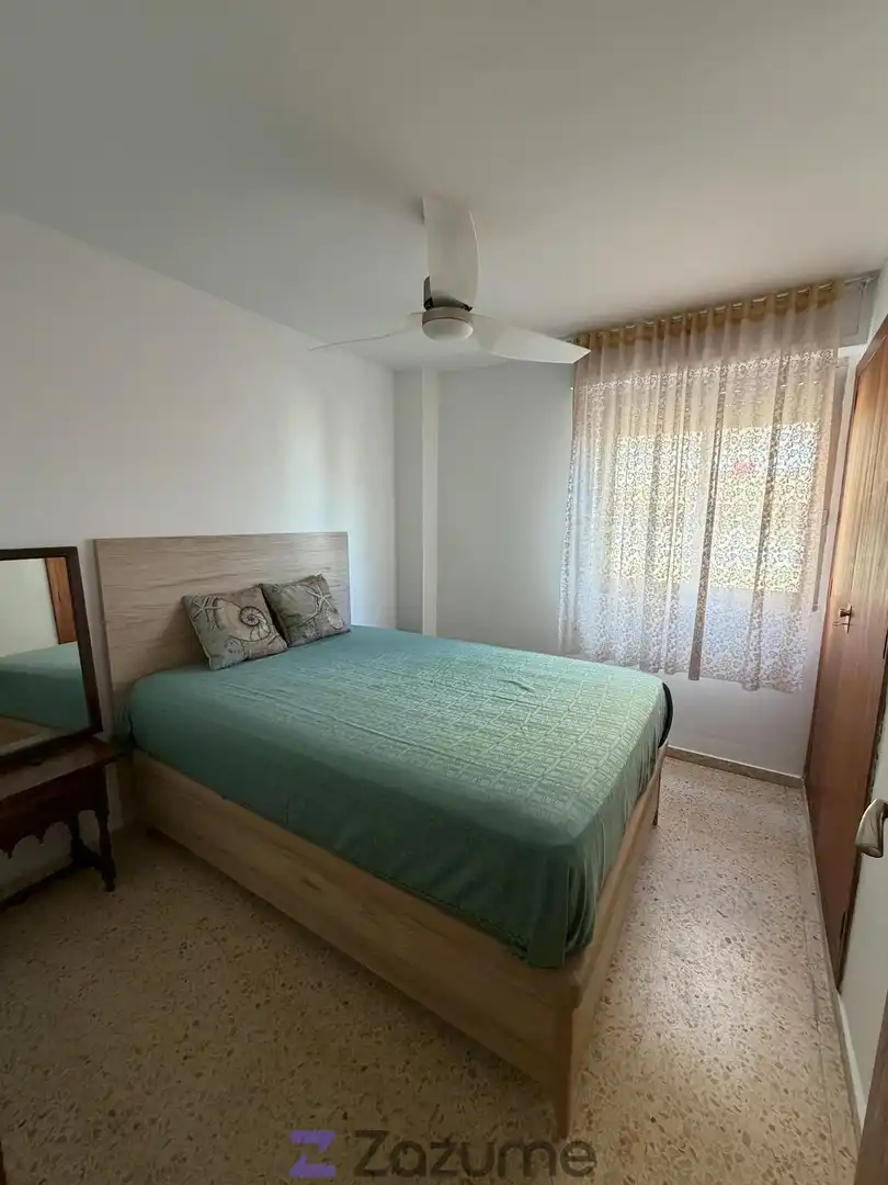 Bedroom of Flat for rent in Piles  with Air Conditioner, Heating and Furnished