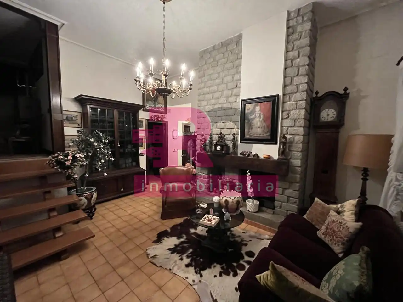 Living room of Houses for sale in Cabrerizos  with Heating, Private garden and Parquet flooring