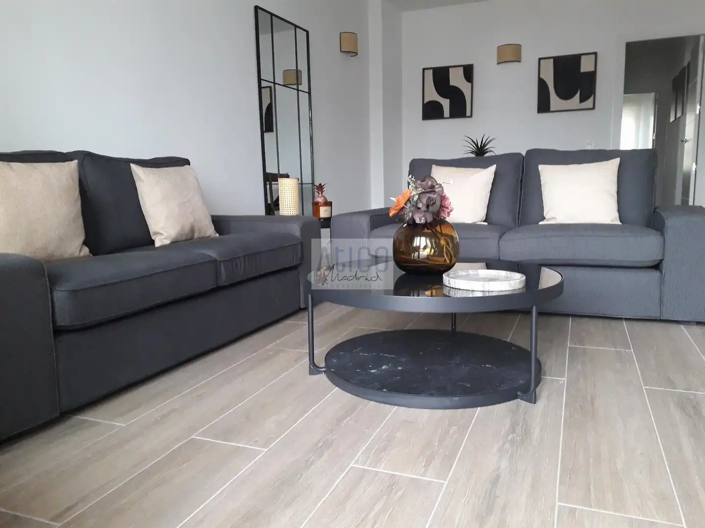 Wohnzimmer von Wohnung zur Miete in Puertollano mit Klimaanlage, Heizung und Terrasse