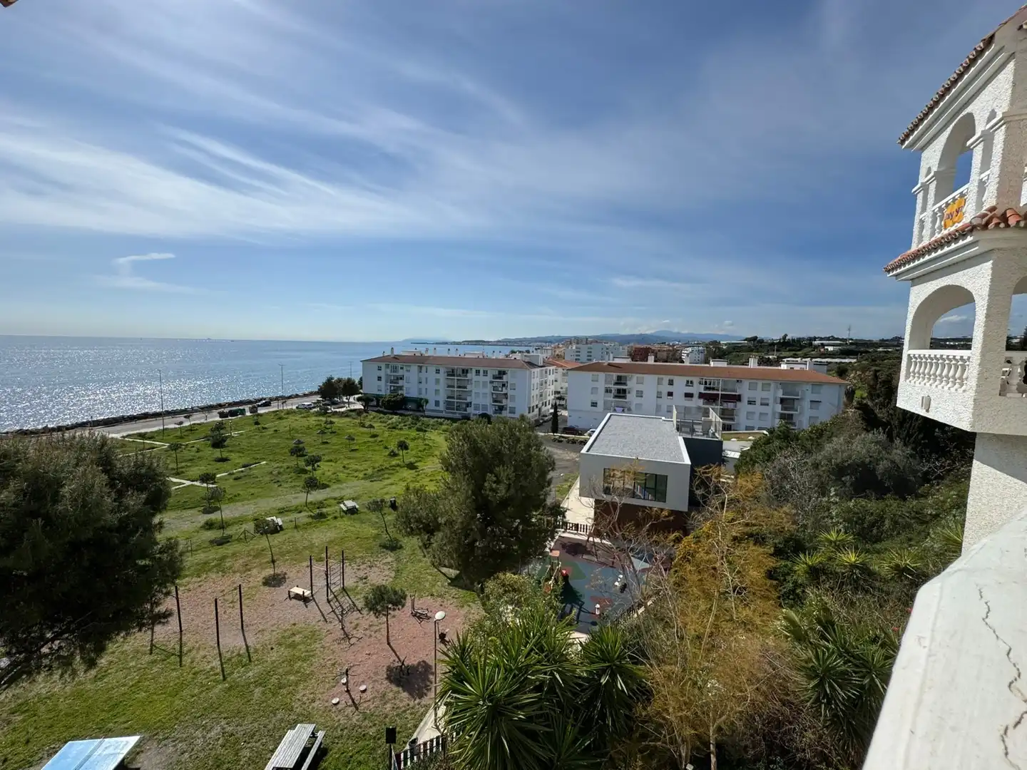 Vista exterior de Pis en venda en Vélez-Málaga amb Calefacció, Terrassa i Moblat