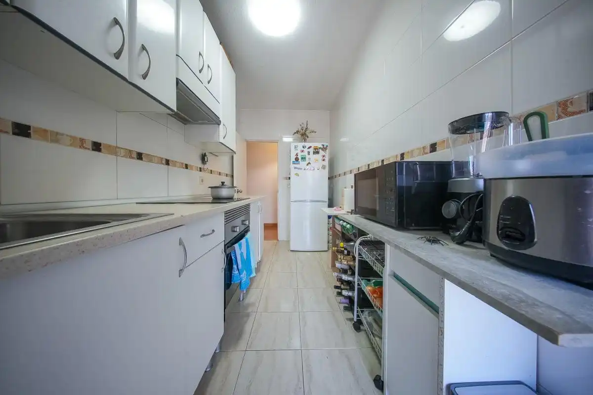 Kitchen of Flat for sale in Madrid  with Air Conditioner, Heating and Terrace