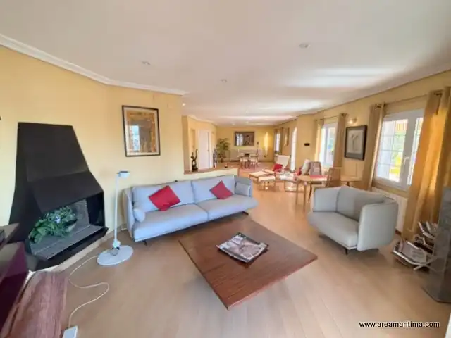 Living room of Detached homes for sale in Alboraya  with Air Conditioner, Parquet flooring and Terrace