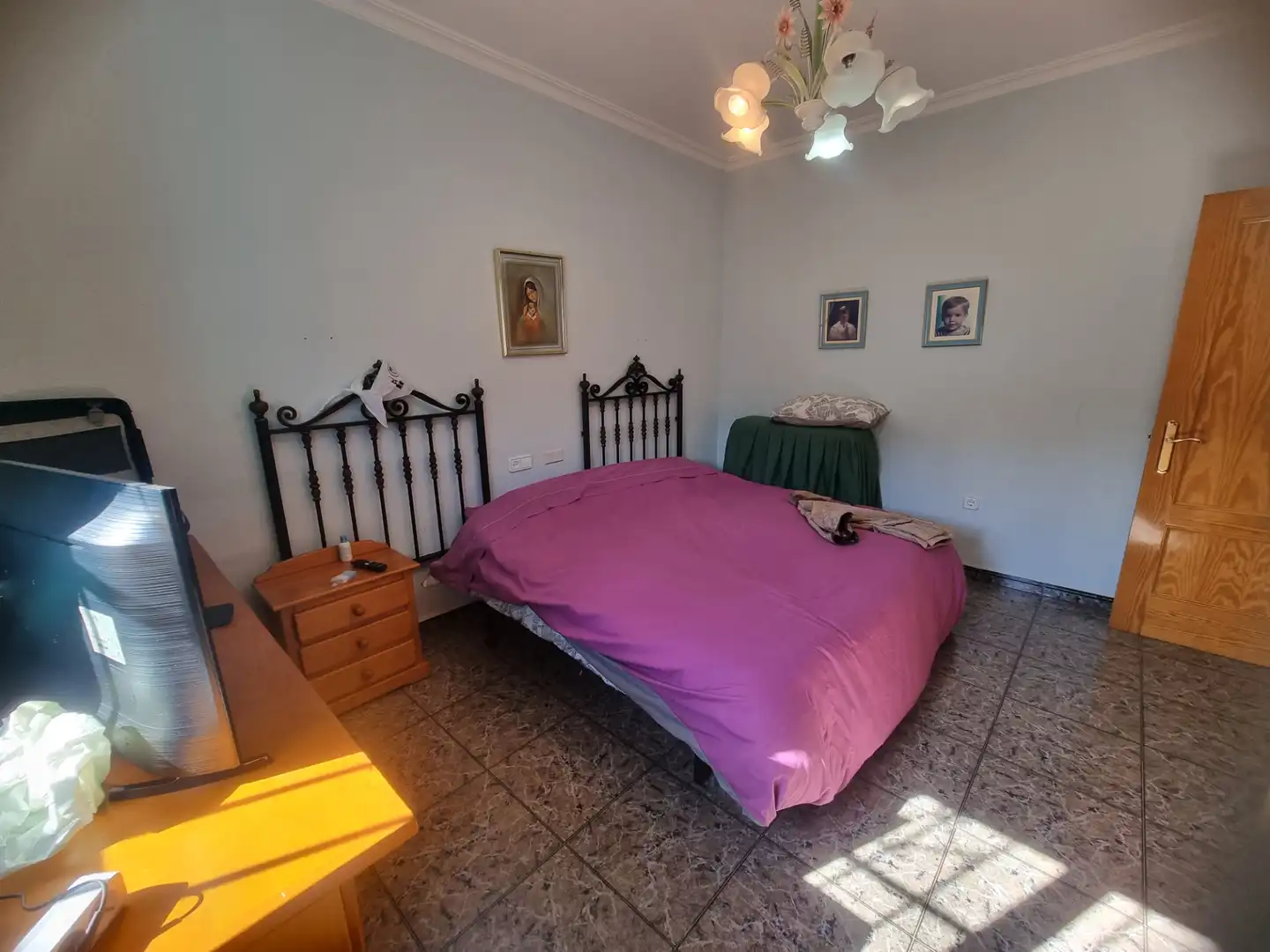 Habitación de Finca rústica en venta en Pechina con Aire acondicionado, Calefacción y Jardín privado