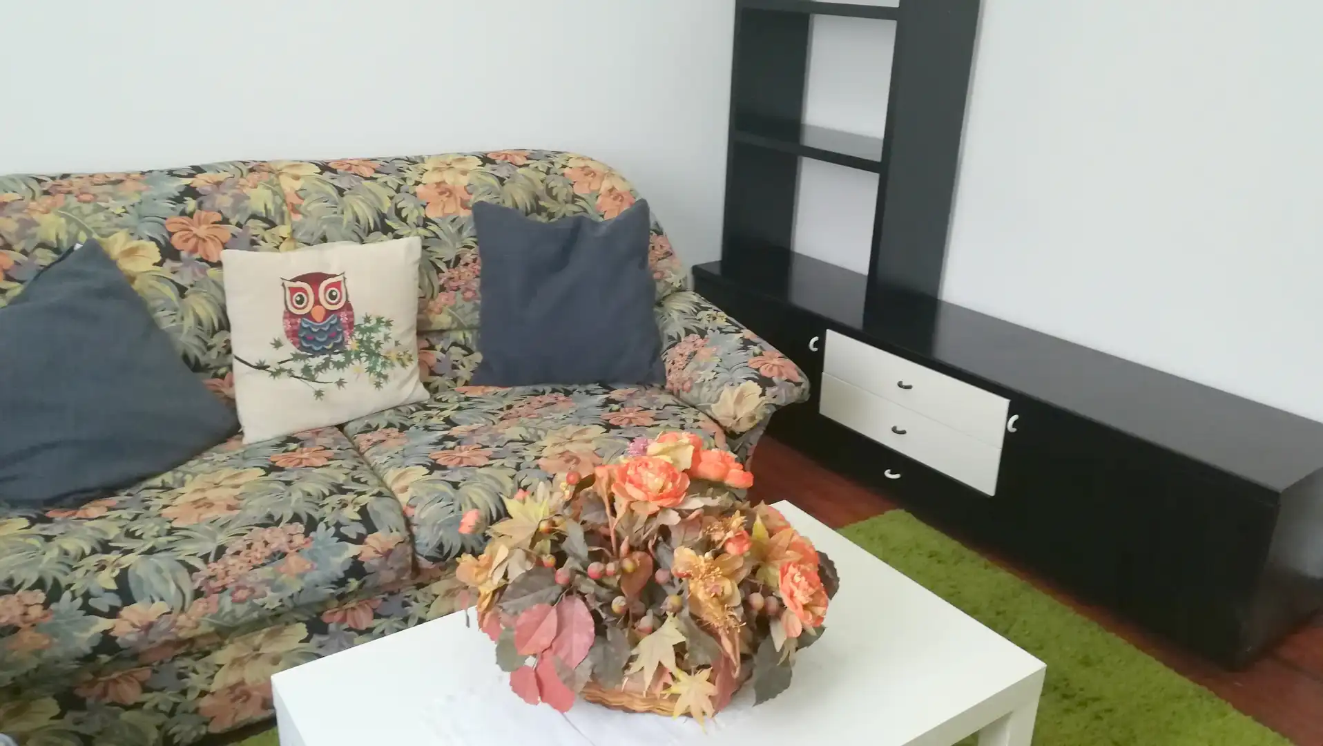Sala d'estar de Pis de lloguer en Bilbao  amb Calefacció, Moblat i Forn