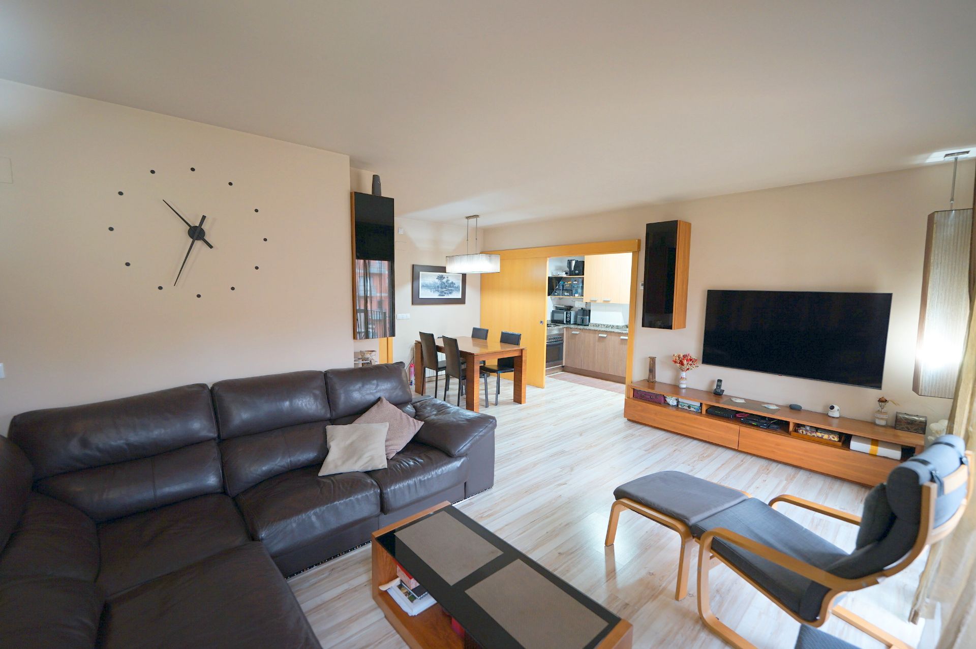 Wohnzimmer von Wohnung zum Verkauf in  Barcelona Capital mit Klimaanlage, Heizung und Parkett