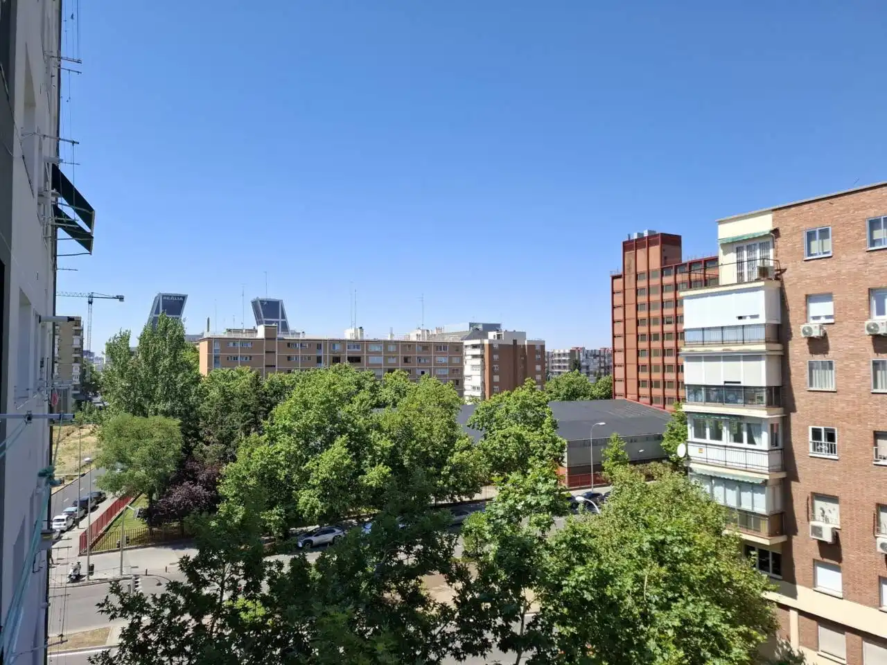 Exterior view of Flat for rent in Madrid  with Air Conditioner, Heating and Terrace